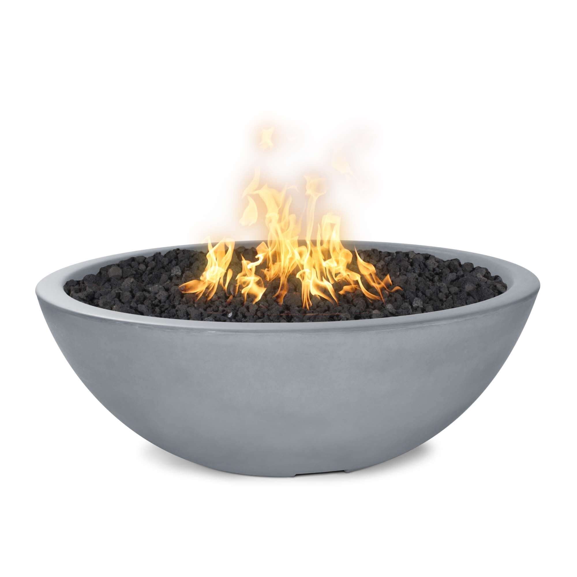 60" Sedona Concrete Narrow Ledge Fire Pit - OPT - SED60 - by The Outdoor Plus | Buy at Agent BBQ