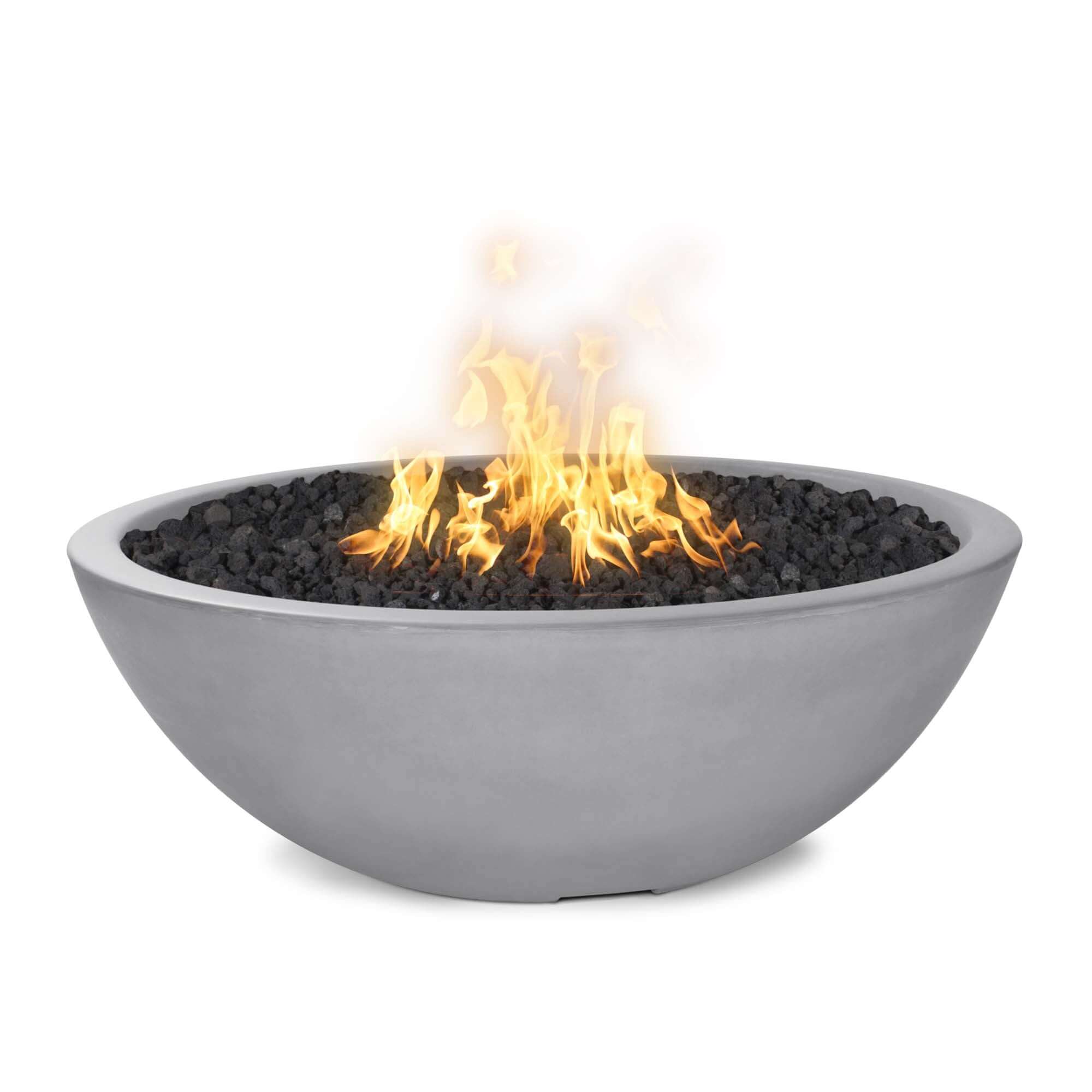 60" Sedona Concrete Narrow Ledge Fire Pit - OPT - SED60 - by The Outdoor Plus | Buy at Agent BBQ