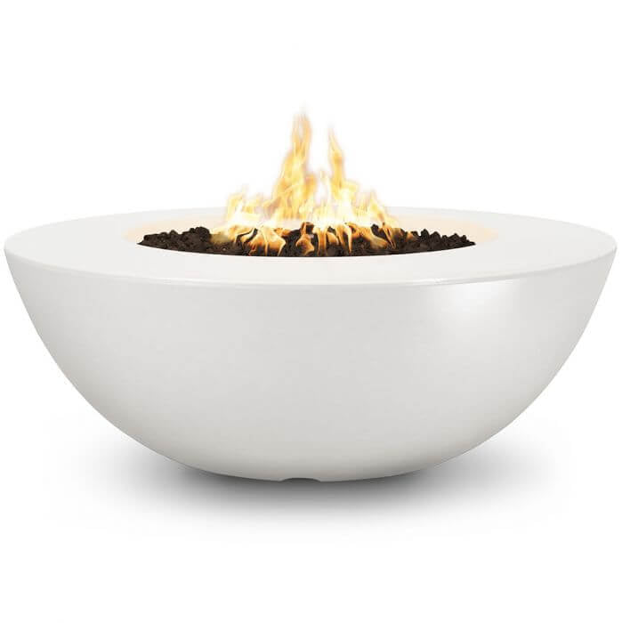 60" Sedona Wide Ledge Concrete Fire Pit - OPT - SEDWL60 - by The Outdoor Plus | Buy at Agent BBQ