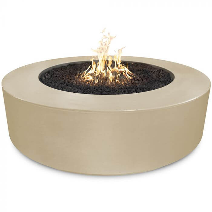 72" Florence Concrete Fire Pit - 20" Tall - OPT - FL72 - by The Outdoor Plus | Buy at Agent BBQ