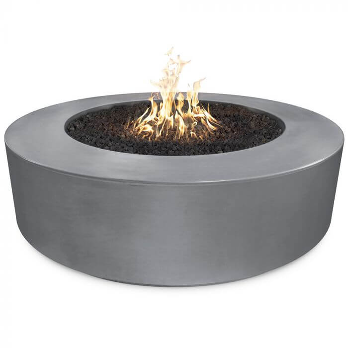 72" Florence Concrete Fire Pit - 20" Tall - OPT - FL72 - by The Outdoor Plus | Buy at Agent BBQ