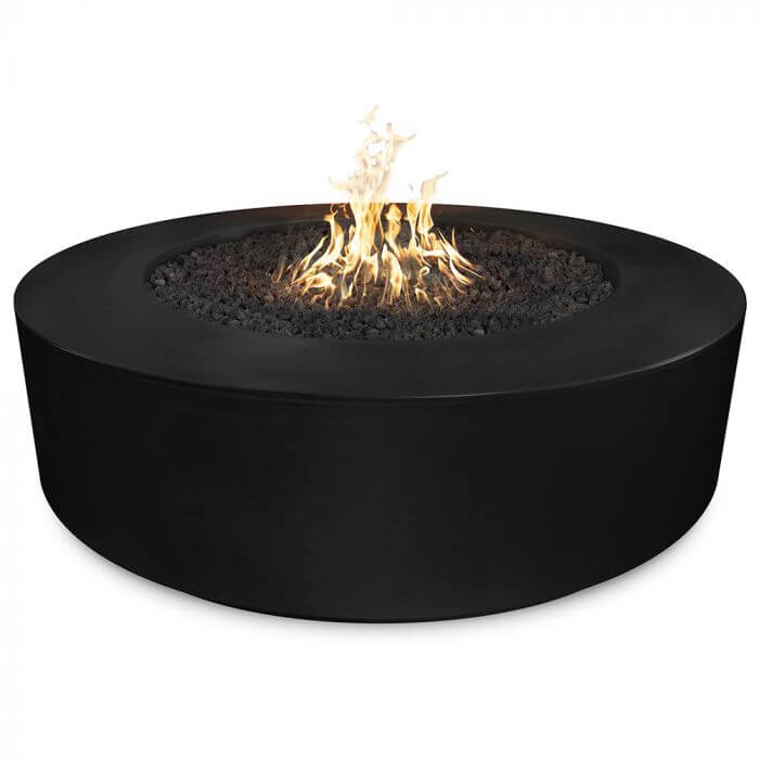72" Florence Concrete Fire Pit - 20" Tall - OPT - FL72 - by The Outdoor Plus | Buy at Agent BBQ