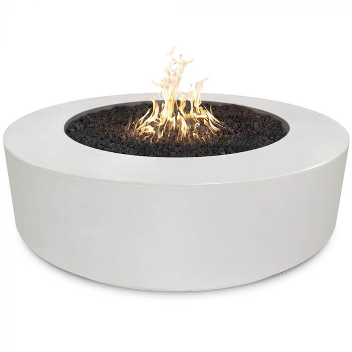 72" Florence Concrete Fire Pit - 20" Tall - OPT - FL72 - by The Outdoor Plus | Buy at Agent BBQ