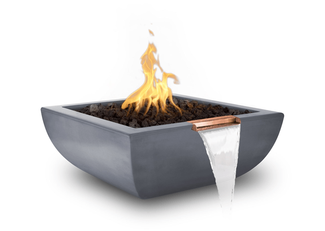 Avalon Concrete Fire & Water Bowl - Concrete Fire & Water Bowl by The Outdoor Plus | Buy at Agent BBQ