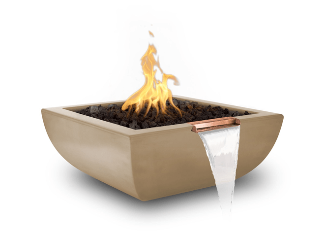 Avalon Concrete Fire & Water Bowl - Concrete Fire & Water Bowl by The Outdoor Plus | Buy at Agent BBQ