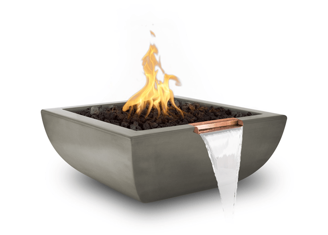 Avalon Concrete Fire & Water Bowl - Concrete Fire & Water Bowl by The Outdoor Plus | Buy at Agent BBQ