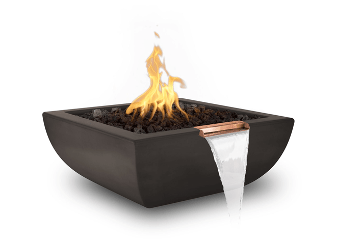 Avalon Concrete Fire & Water Bowl - Concrete Fire & Water Bowl by The Outdoor Plus | Buy at Agent BBQ