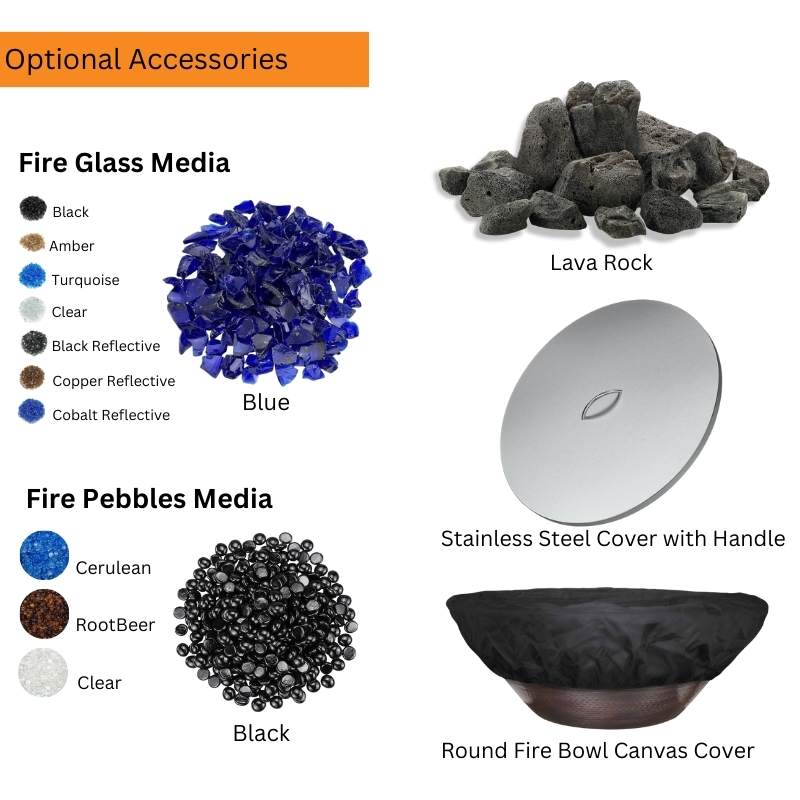Cazo 24 - Inch Powder Coated Fire Bowl - by The Outdoor Plus | Buy at Agent BBQ