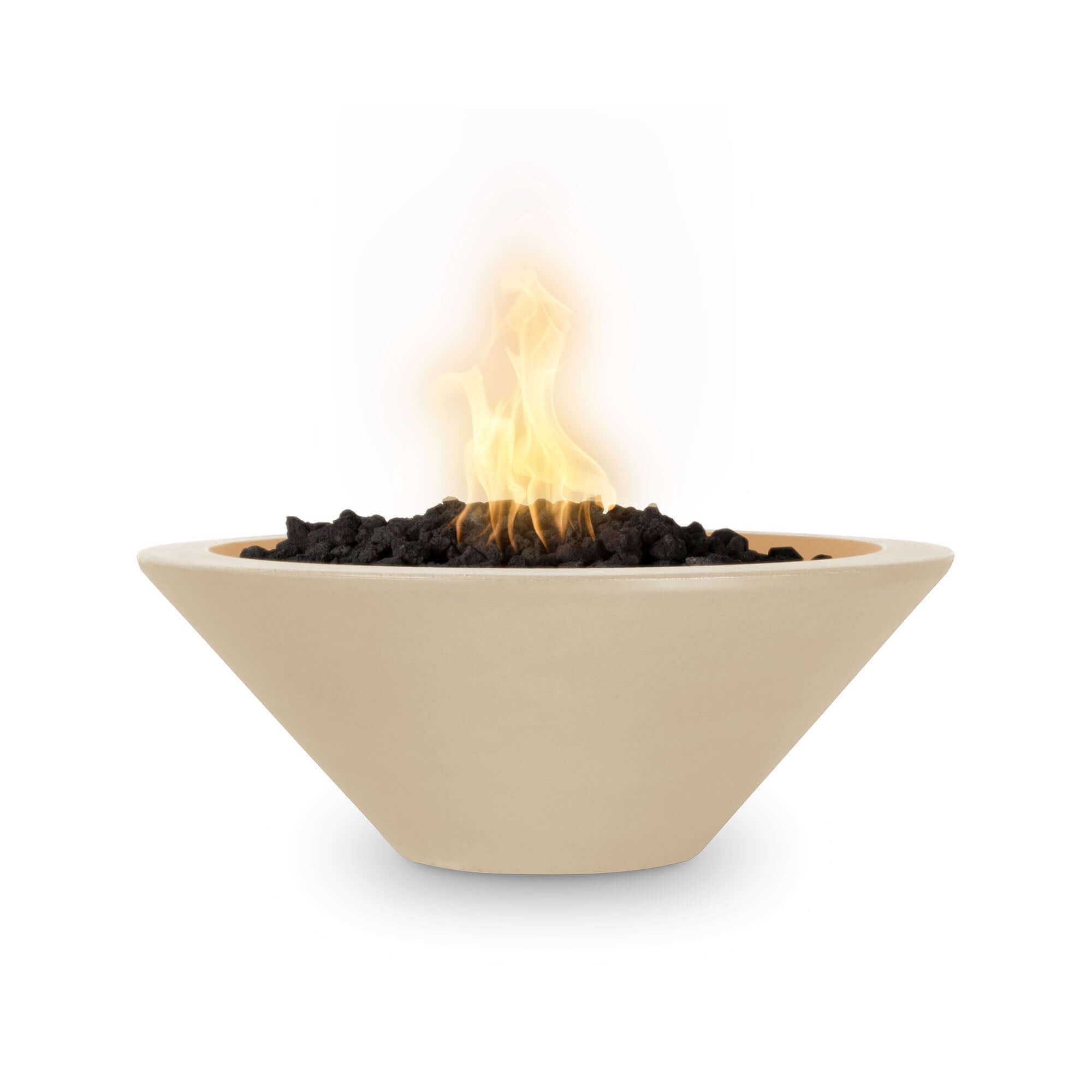 Cazo 31 - Inch Round Concrete Fire Bowl - by The Outdoor Plus | Buy at Agent BBQ