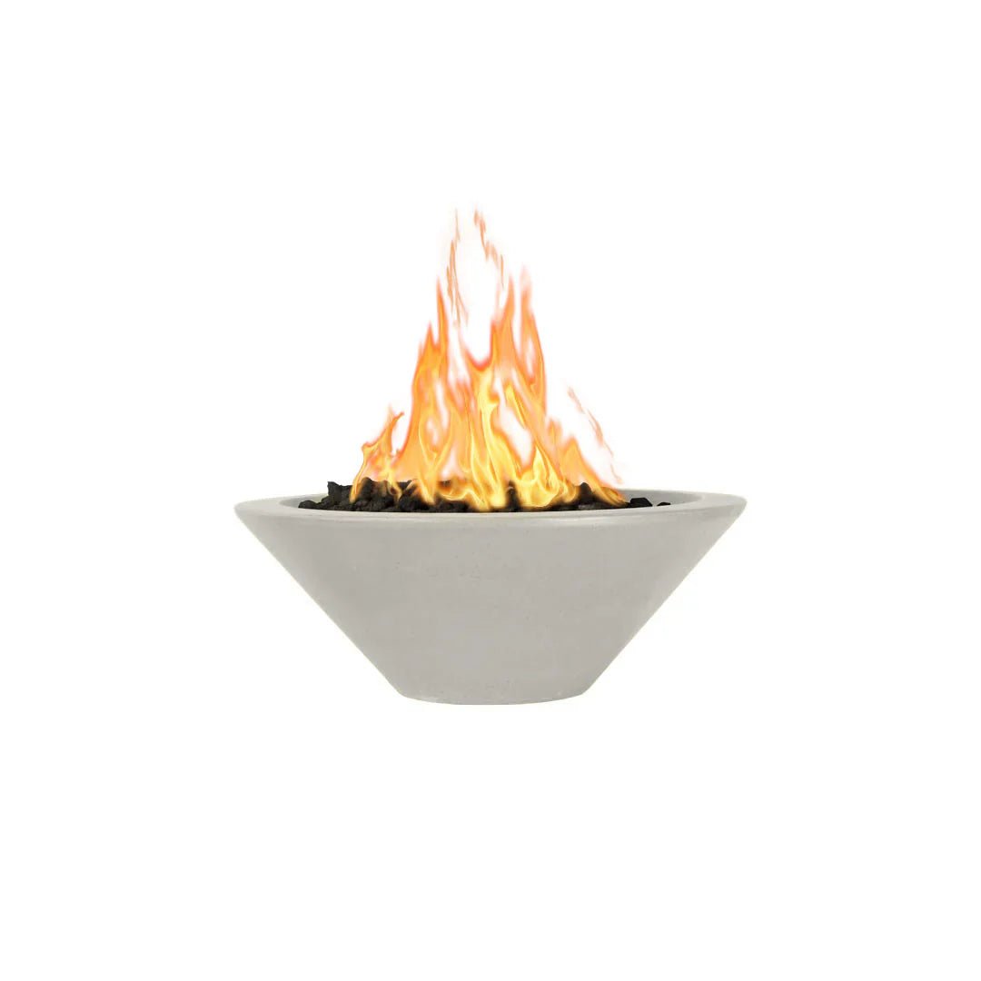 Cazo 31 - Inch Round Concrete Fire Bowl - by The Outdoor Plus | Buy at Agent BBQ