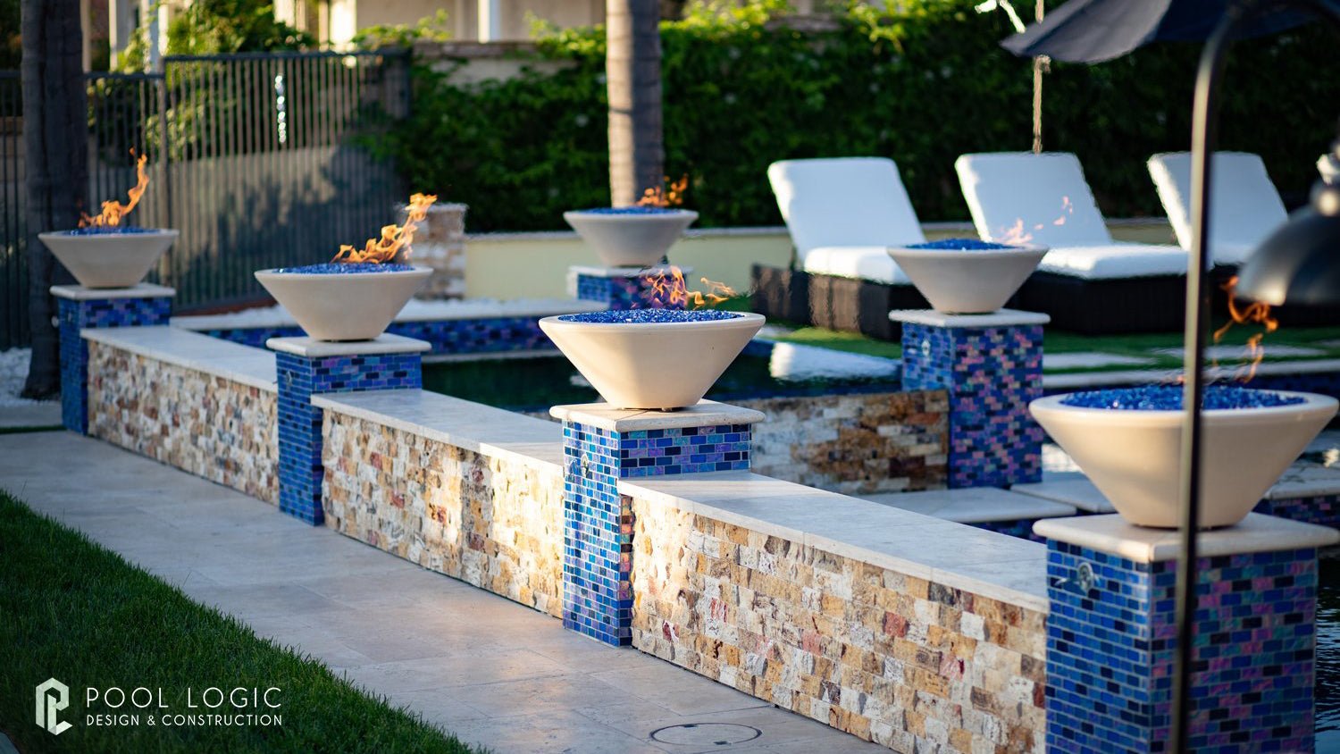 Cazo 31 - Inch Round Concrete Fire Bowl - by The Outdoor Plus | Buy at Agent BBQ