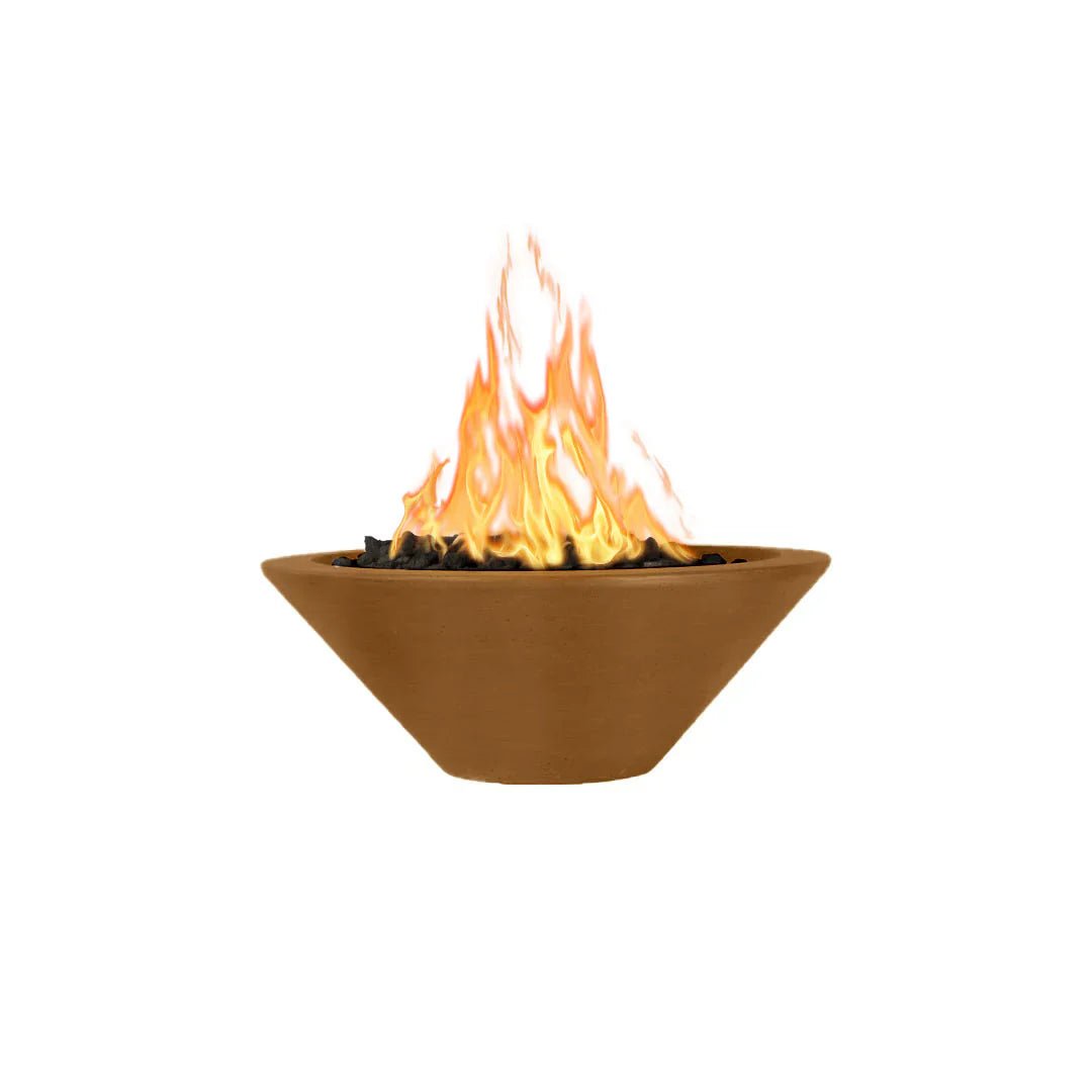 Cazo 31 - Inch Round Concrete Fire Bowl - by The Outdoor Plus | Buy at Agent BBQ