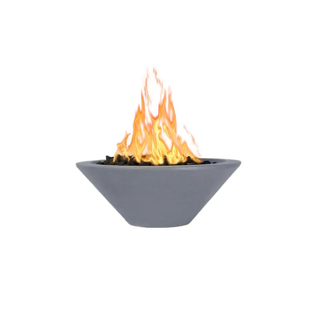 Cazo 36 - Inch Round Concrete Fire Bowl - by The Outdoor Plus | Buy at Agent BBQ