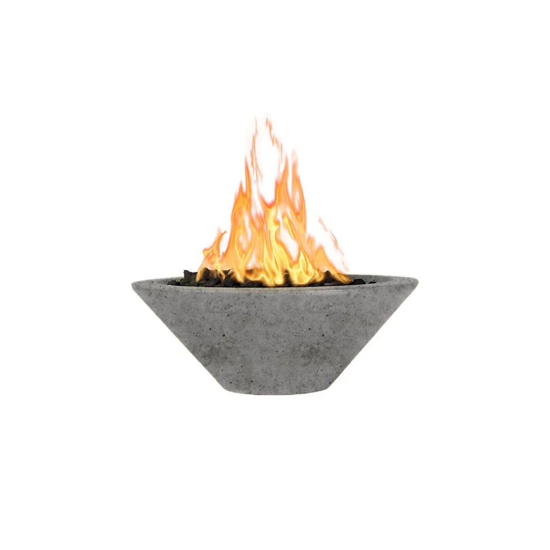 Cazo 36 - Inch Round Concrete Fire Bowl - by The Outdoor Plus | Buy at Agent BBQ