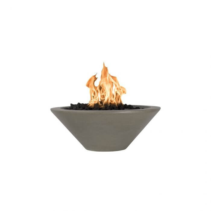 Cazo 36 - Inch Round Concrete Fire Bowl - by The Outdoor Plus | Buy at Agent BBQ