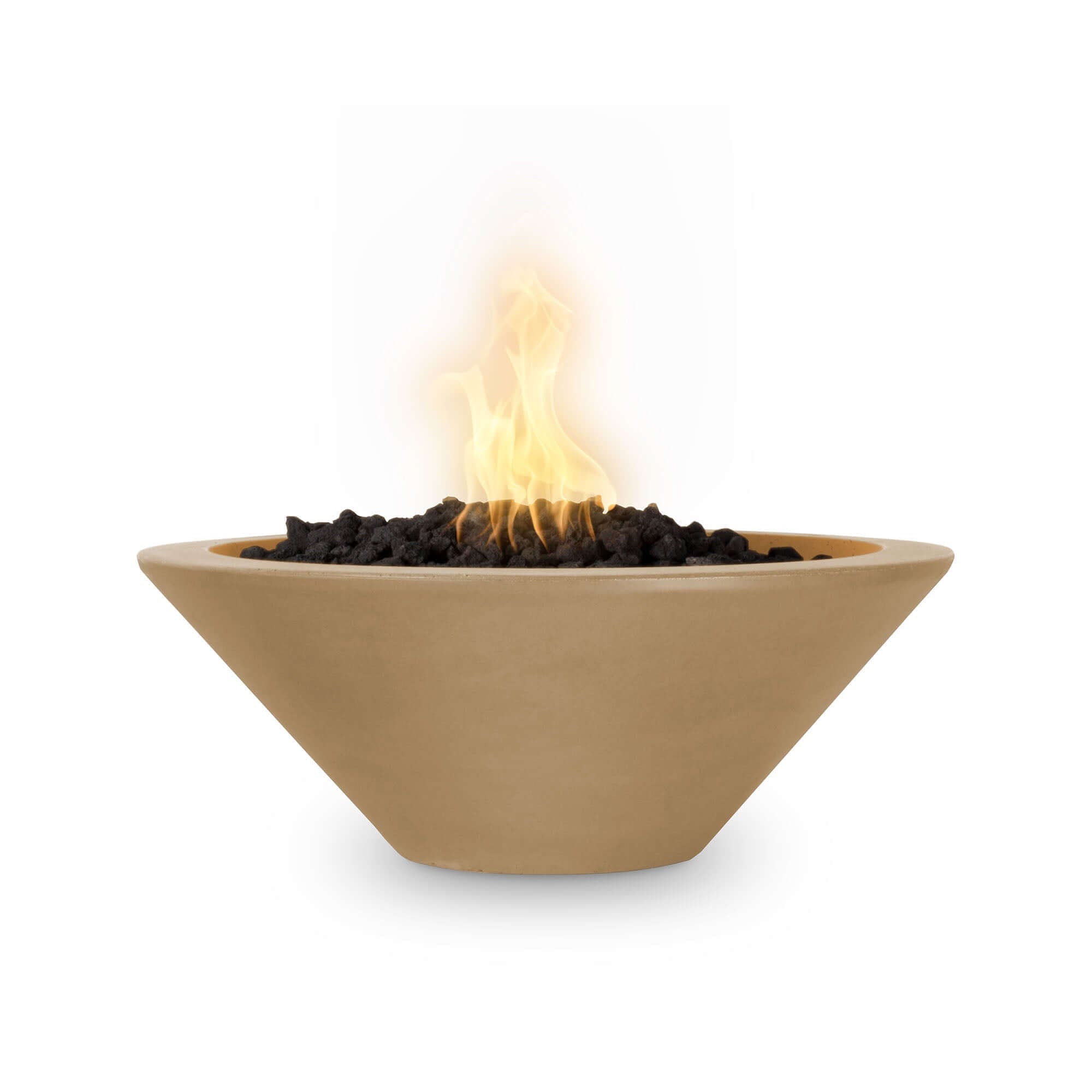 Cazo 36 - Inch Round Concrete Fire Bowl - by The Outdoor Plus | Buy at Agent BBQ