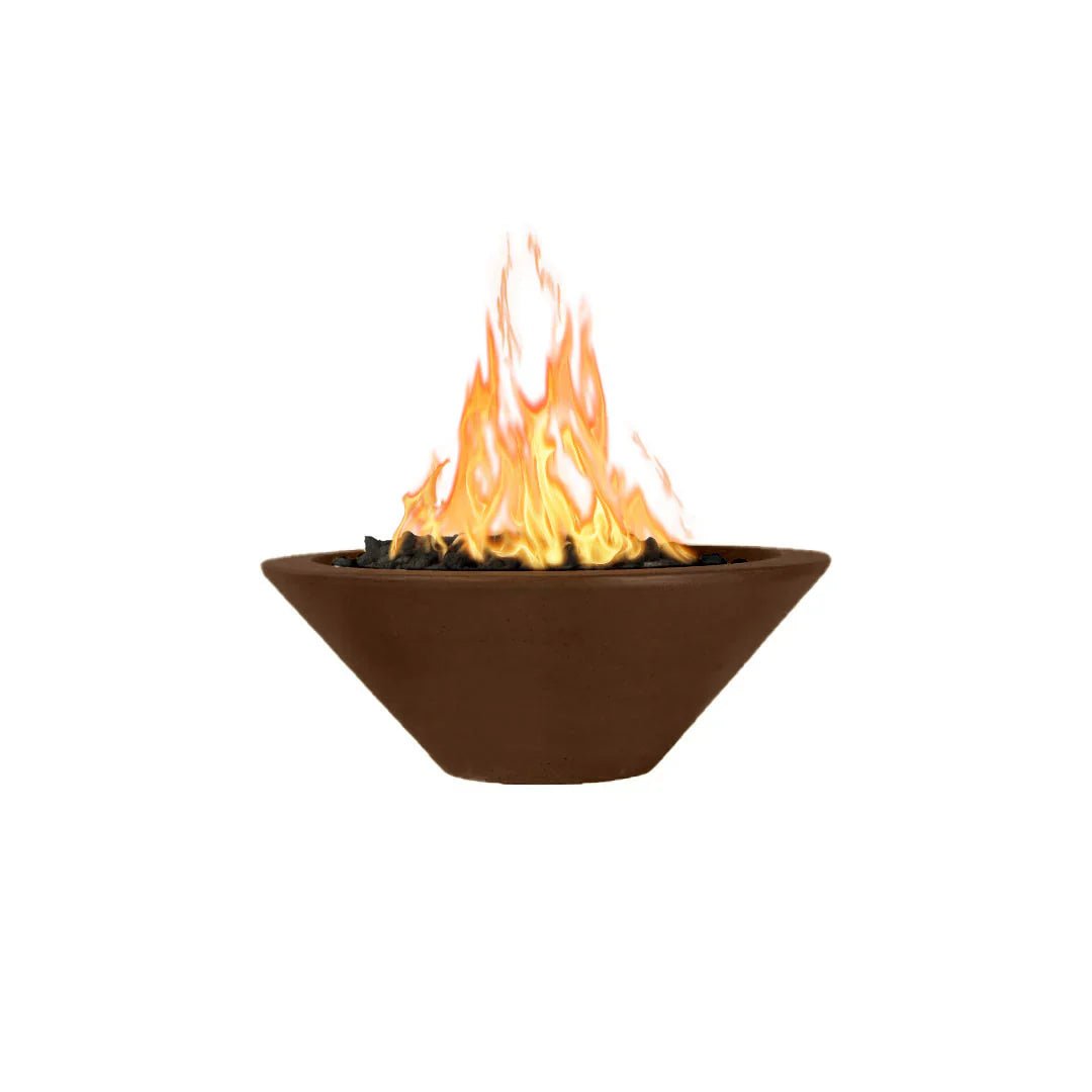 Cazo 48 - Inch Round Concrete Fire Bowl - by The Outdoor Plus | Buy at Agent BBQ