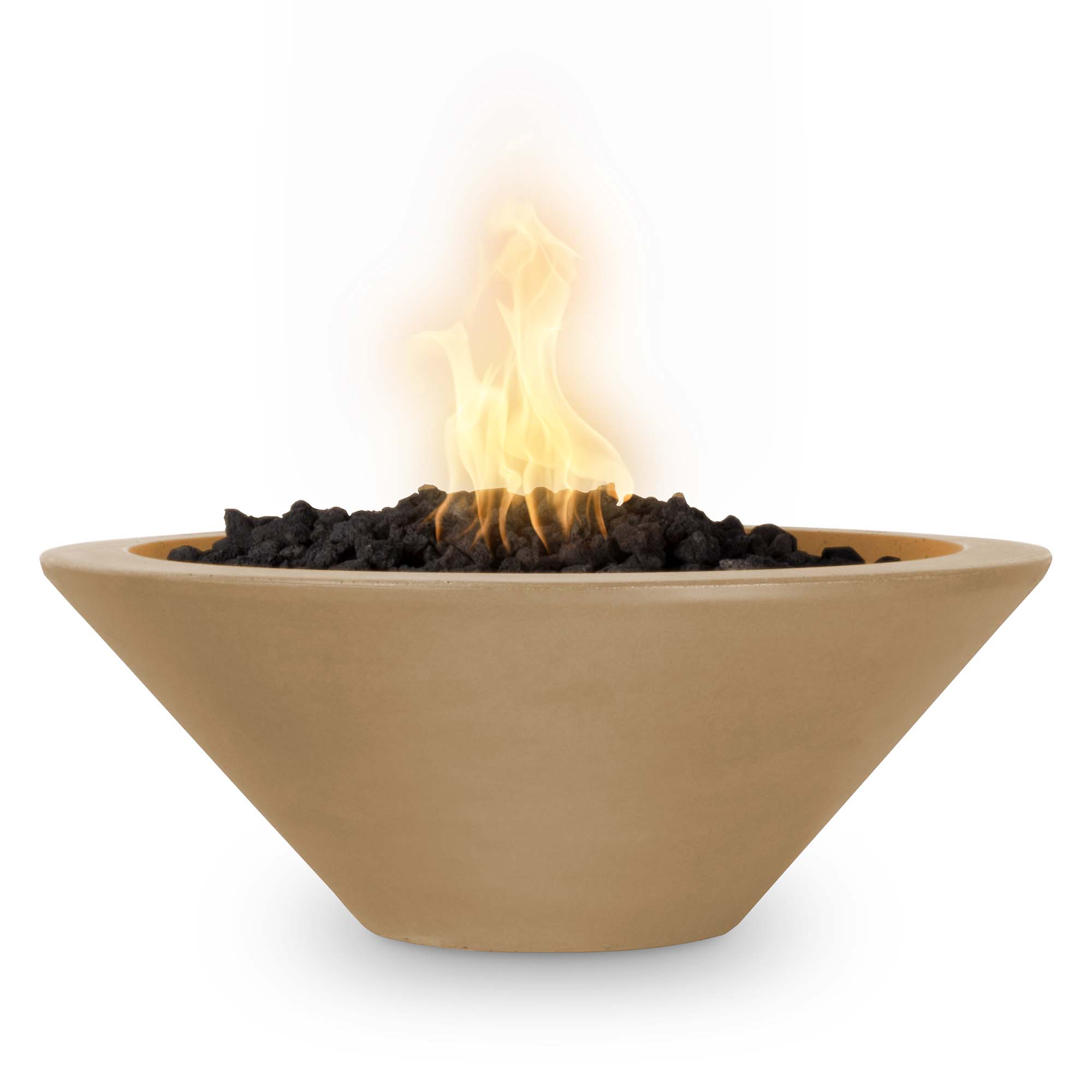Cazo 48 - Inch Round Concrete Fire Bowl - by The Outdoor Plus | Buy at Agent BBQ