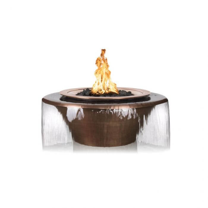 Cazo Copper 360° Water & Fire Bowl - by The Outdoor Plus | Buy at Agent BBQ