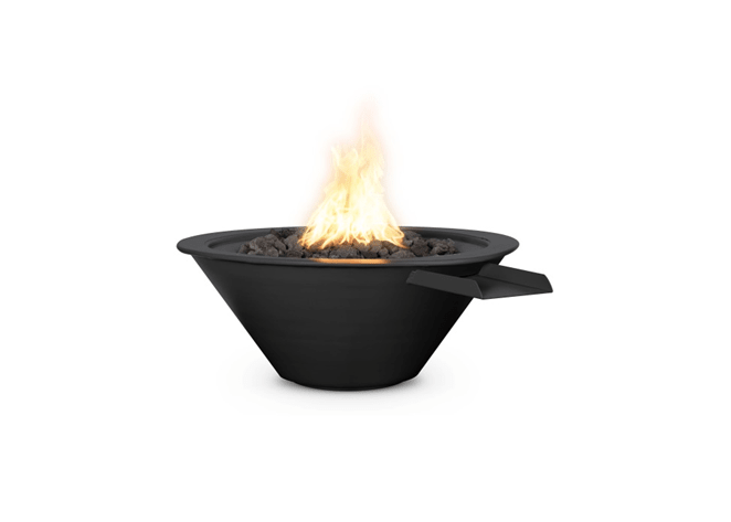 Cazo Powdercoated Steel Fire & Water Bowl - Steel Fire & Water Bowl by The Outdoor Plus | Buy at Agent BBQ