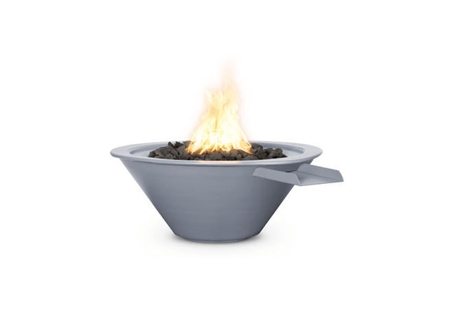 Cazo Powdercoated Steel Fire & Water Bowl - Steel Fire & Water Bowl by The Outdoor Plus | Buy at Agent BBQ