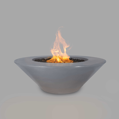 Cazo Wide Ledge Concrete Fire Pit - Concrete Fire Pit by The Outdoor Plus | Buy at Agent BBQ