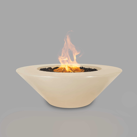 Cazo Wide Ledge Concrete Fire Pit - Concrete Fire Pit by The Outdoor Plus | Buy at Agent BBQ