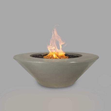 Cazo Wide Ledge Concrete Fire Pit - Concrete Fire Pit by The Outdoor Plus | Buy at Agent BBQ