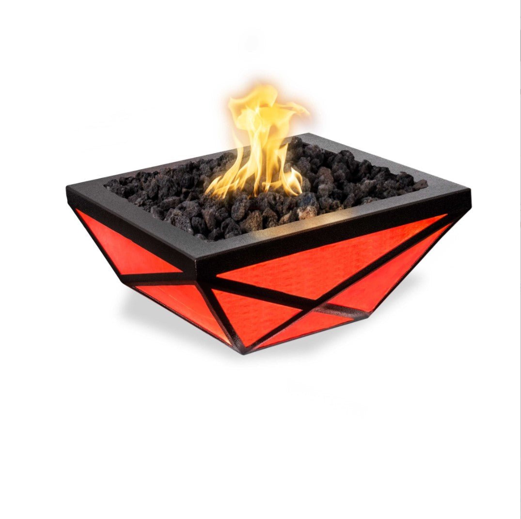 Gladiator Led Fire Bowl Metal Powder Coat by The Outdoor Plus - Metal Fire Bowl by The Outdoor Plus | Buy at Agent BBQ