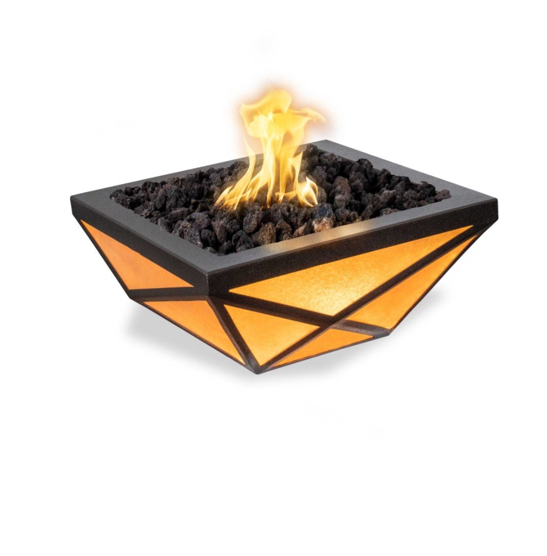 Gladiator Led Fire Bowl Metal Powder Coat by The Outdoor Plus - Metal Fire Bowl by The Outdoor Plus | Buy at Agent BBQ