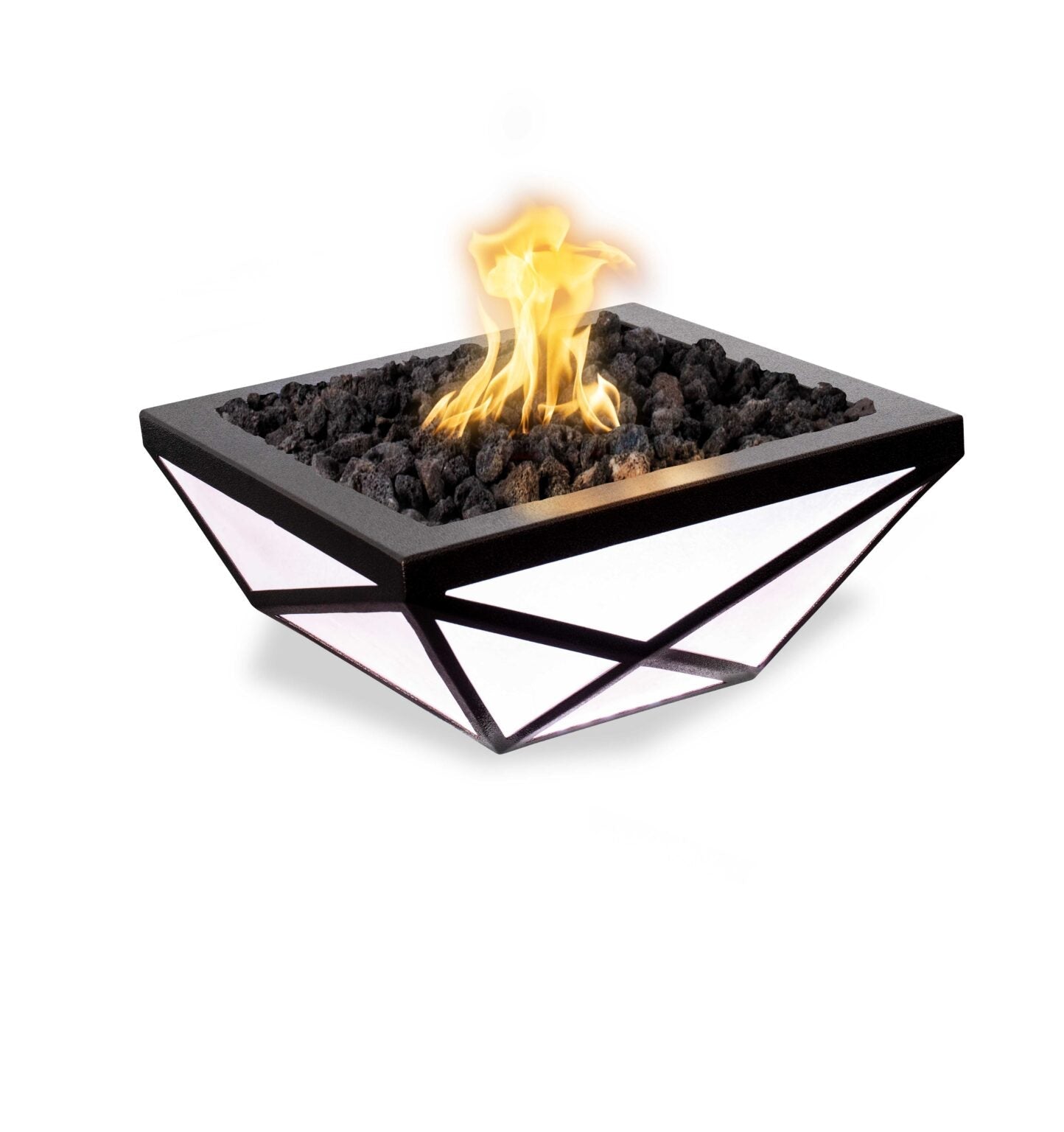 Gladiator Led Fire Bowl Metal Powder Coat by The Outdoor Plus - Metal Fire Bowl by The Outdoor Plus | Buy at Agent BBQ