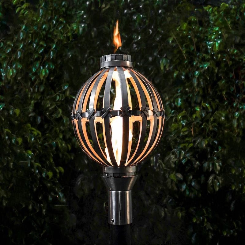 Globe Original Fire Torch & Post Kit - OPT - TPK2 - Fire Torch by The Outdoor Plus | Buy at Agent BBQ