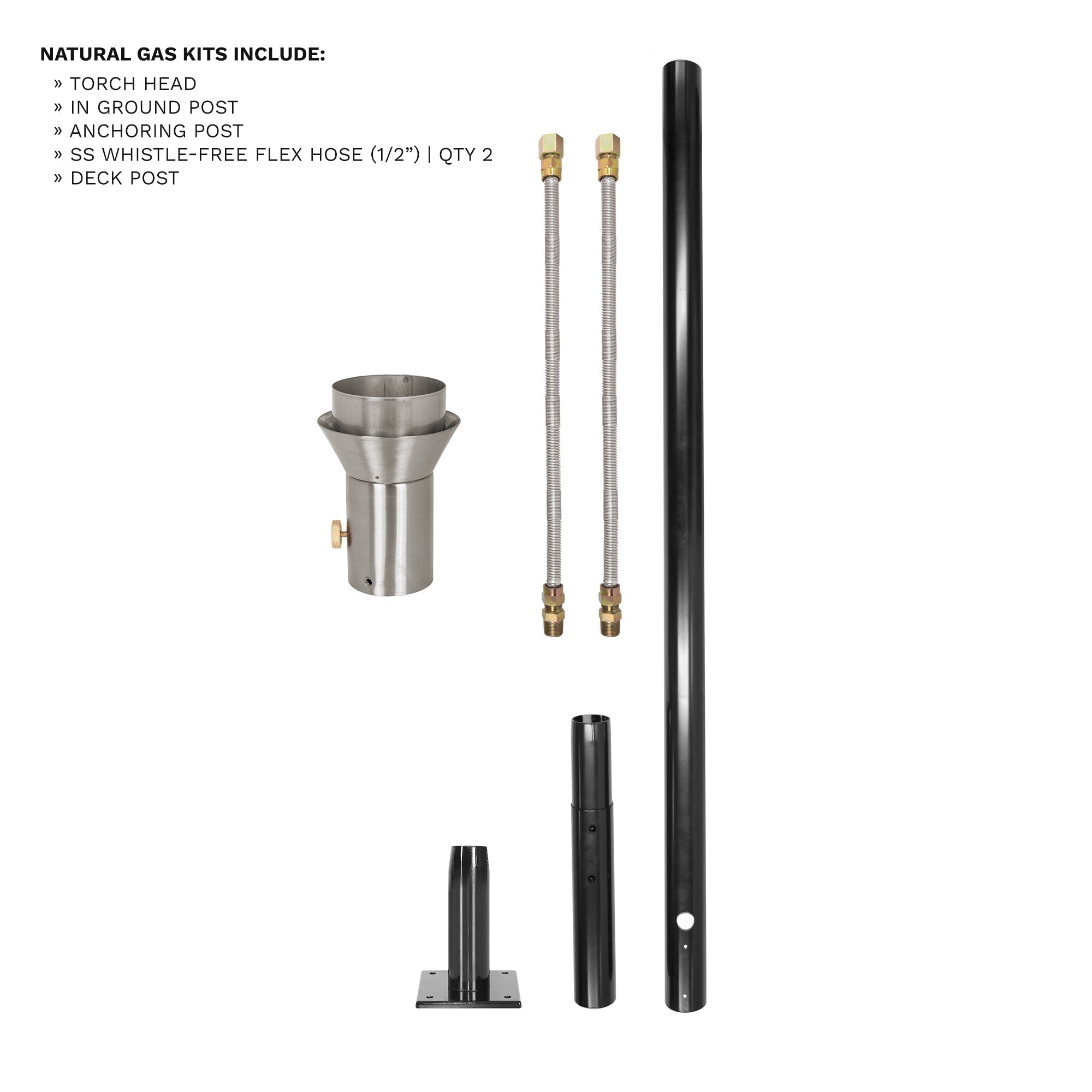 Havana Original Fire Torch & Post Kit - OPT - TPK15 - Fire Torch by The Outdoor Plus | Buy at Agent BBQ