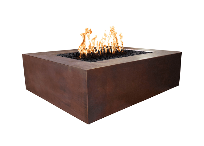 Quad Copper Fire Pit - Copper Fire Pit by The Outdoor Plus | Buy at Agent BBQ