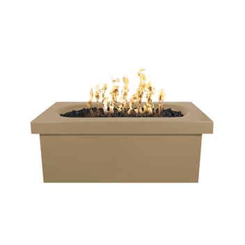 Ramona Rectangular Concrete Fire Table - Concrete Fire Table by The Outdoor Plus | Buy at Agent BBQ