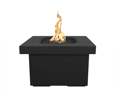 Ramona Square Concrete Fire Table - Concrete Fire Table by The Outdoor Plus | Buy at Agent BBQ