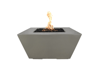 Redan Square Concrete Fire Pit - Concrete Fire Pit by The Outdoor Plus | Buy at Agent BBQ