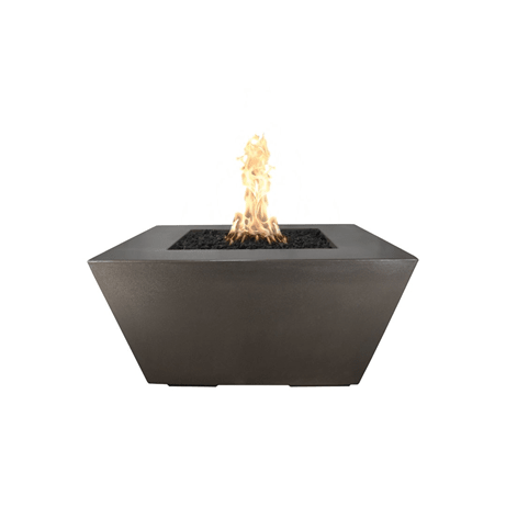 Redan Square Concrete Fire Pit - Concrete Fire Pit by The Outdoor Plus | Buy at Agent BBQ