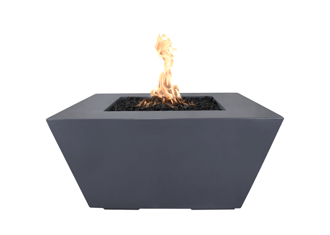 Redan Square Concrete Fire Pit - Concrete Fire Pit by The Outdoor Plus | Buy at Agent BBQ