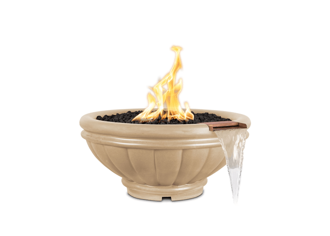 Roma Concrete Fire & Water Bowl - Concrete Fire & Water Bowl by The Outdoor Plus | Buy at Agent BBQ