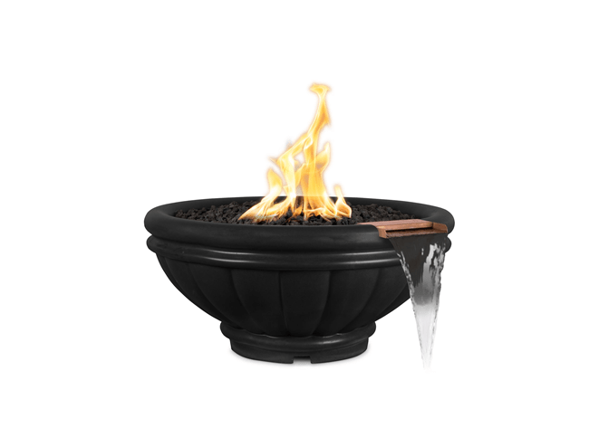 Roma Concrete Fire & Water Bowl - Concrete Fire & Water Bowl by The Outdoor Plus | Buy at Agent BBQ