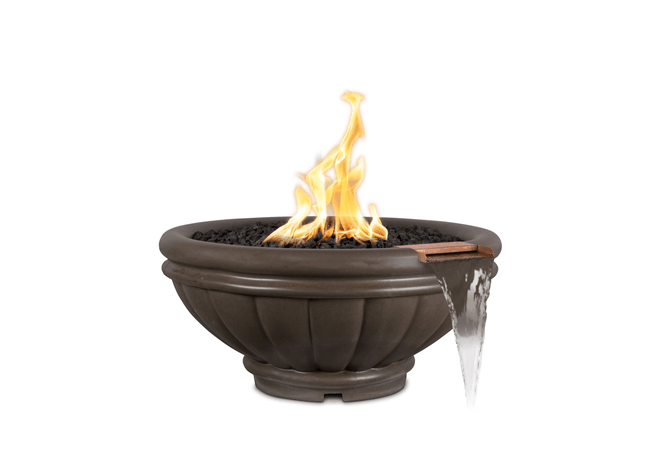 Roma Concrete Fire & Water Bowl - Concrete Fire & Water Bowl by The Outdoor Plus | Buy at Agent BBQ