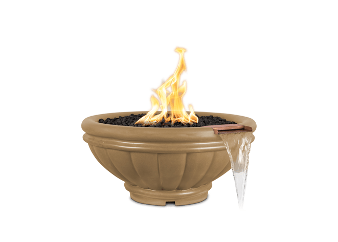 Roma Concrete Fire & Water Bowl - Concrete Fire & Water Bowl by The Outdoor Plus | Buy at Agent BBQ