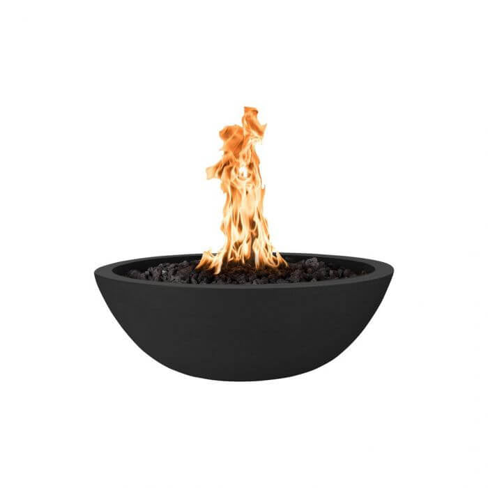 Sedona 27 - Inch Concrete Round Fire Bowl - by The Outdoor Plus | Buy at Agent BBQ