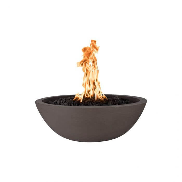 Sedona 27 - Inch Concrete Round Fire Bowl - by The Outdoor Plus | Buy at Agent BBQ