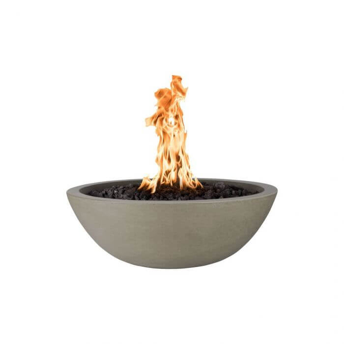 Sedona 33 - Inch Concrete Round Fire Bowl - by The Outdoor Plus | Buy at Agent BBQ