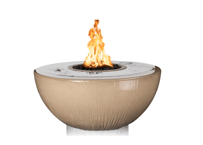 Sedona 360° Concrete Fire & Water Bowl - Concrete Fire & Water Bowl by The Outdoor Plus | Buy at Agent BBQ