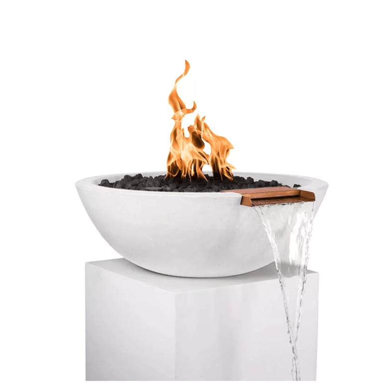Sedona Concrete Fire & Water Bowl - Concrete Fire & Water Bowl by The Outdoor Plus | Buy at Agent BBQ