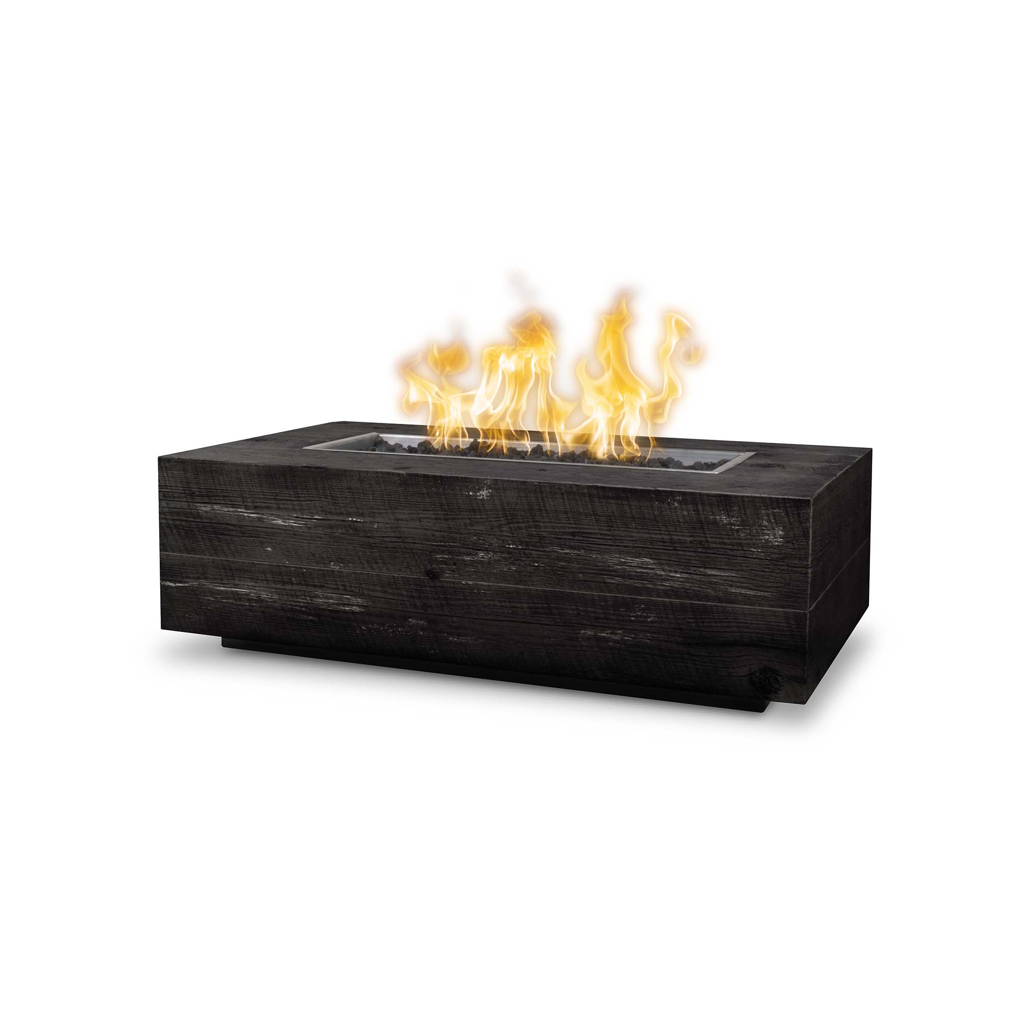 The Outdoor Plus Coronado Wood Grain Fire Pit 48" - OPT - COR48 - by The Outdoor Plus | Buy at Agent BBQ