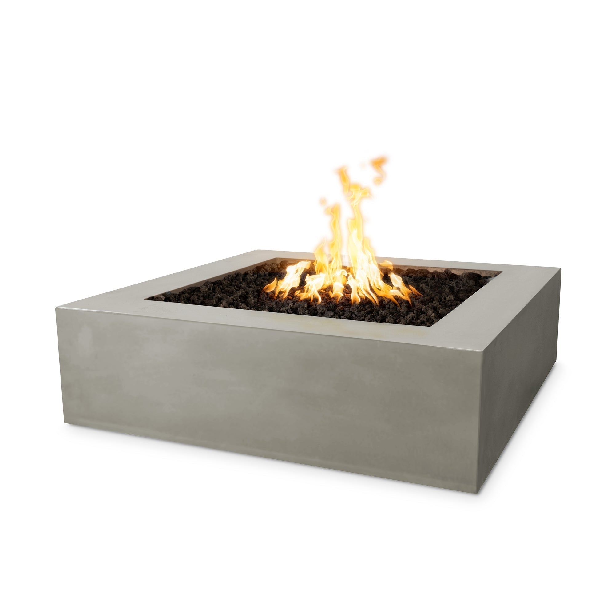 The Outdoor Plus Quad Square Concrete Fire Pit - by The Outdoor Plus | Buy at Agent BBQ